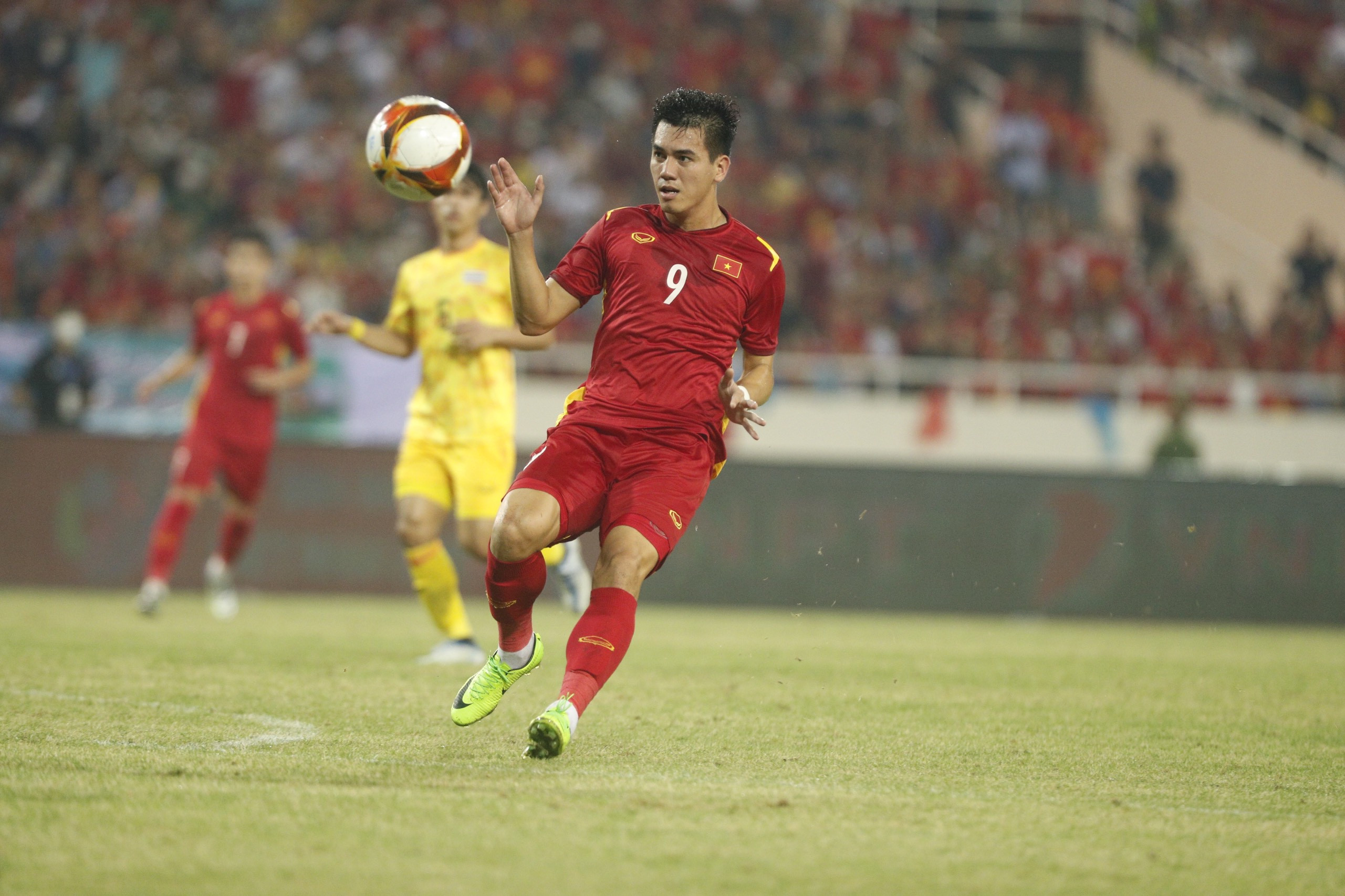Nhiều cơ hội cho đội tuyển U23 Việt Nam trong hiệp 1. Ảnh: Hải Hoàng