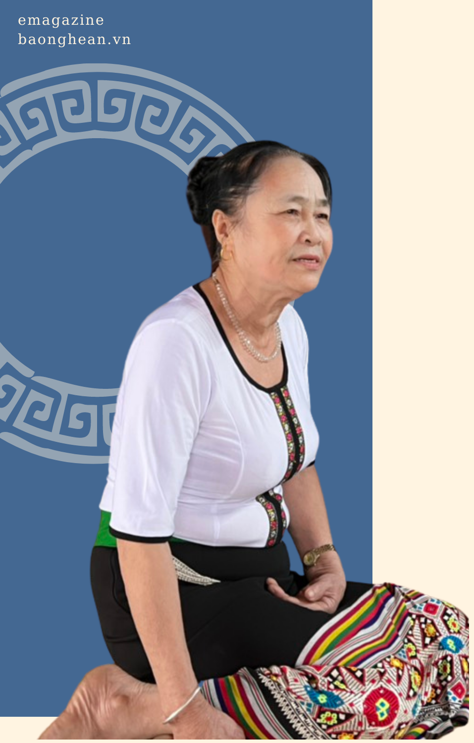 Nghệ nhân Lương Thị Phiên.