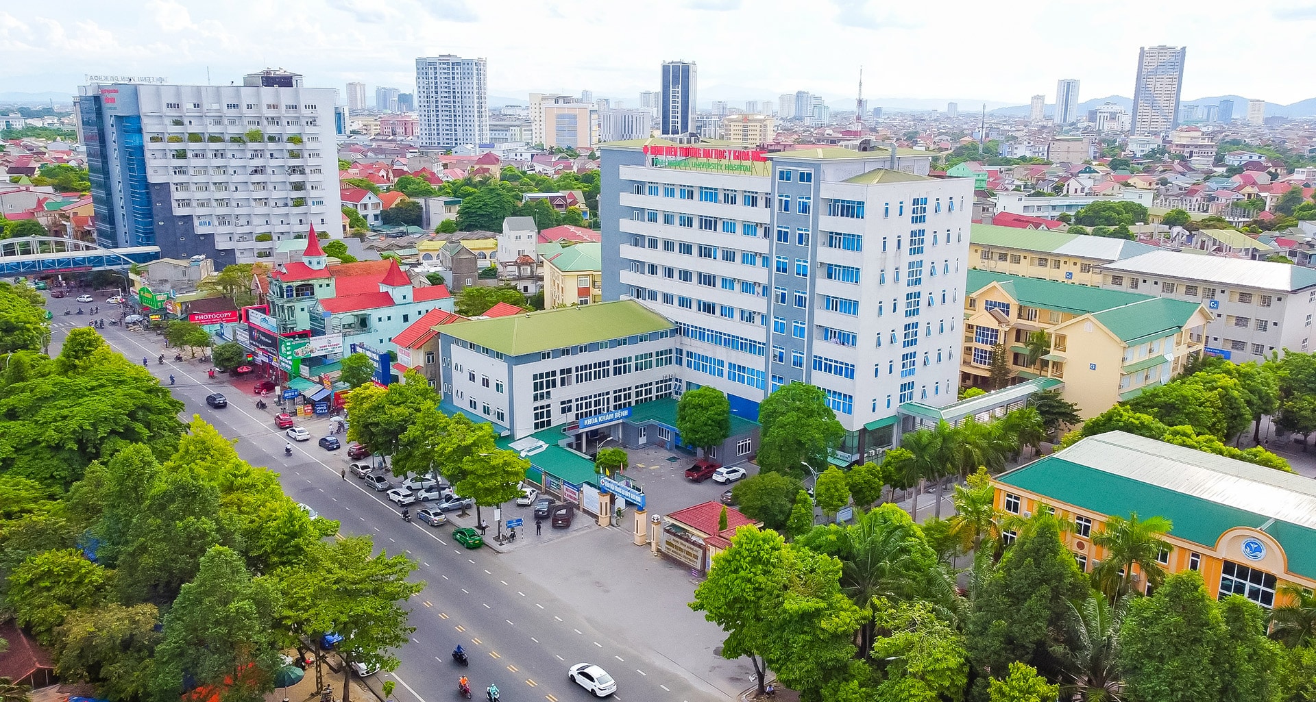 Bệnh viện Đại học Y khoa Vinh. Ảnh: Thành Cường