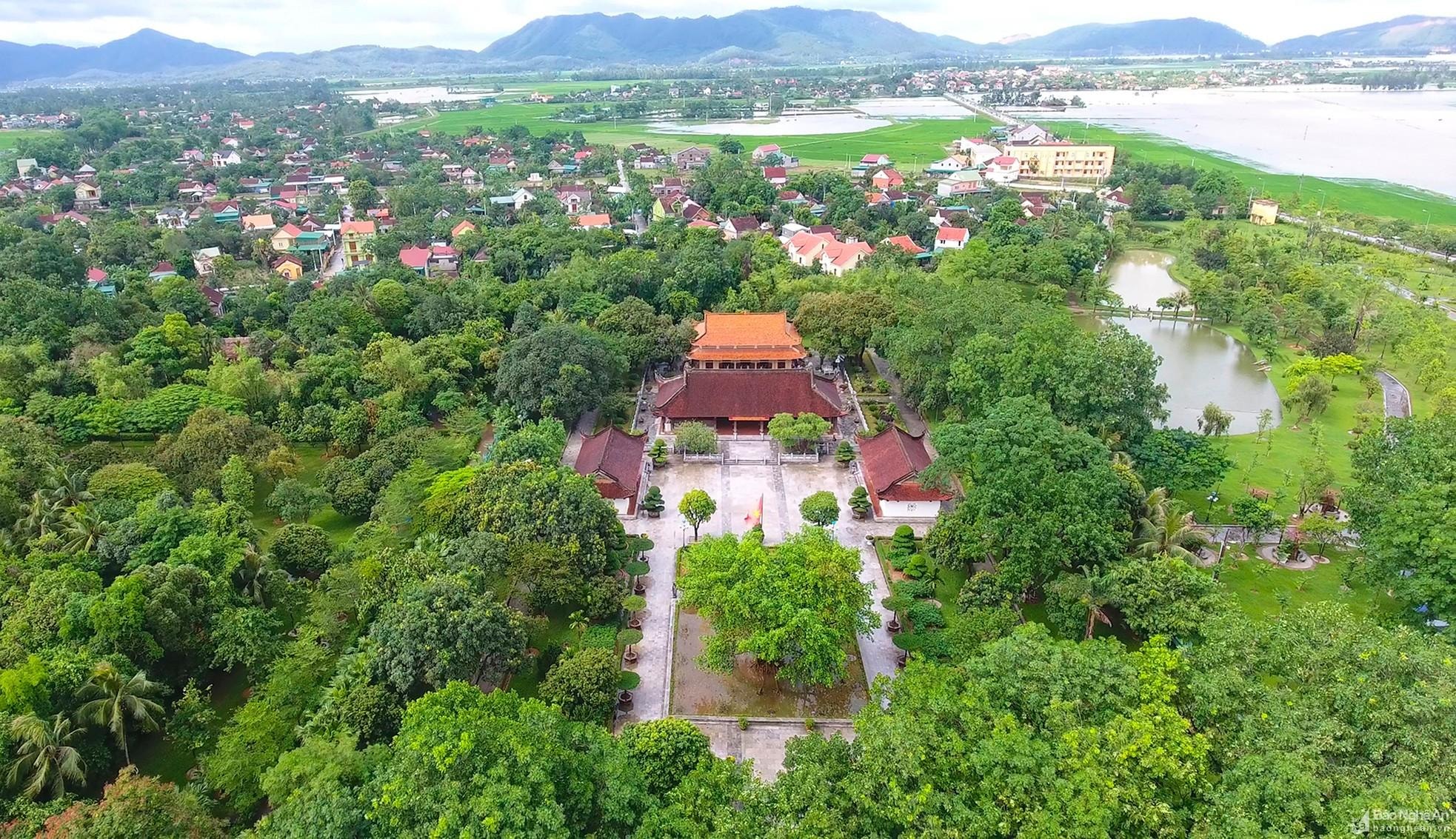 Một góc Làng Sen, xã Kim Liên (Nam Đàn). Ảnh: Sách Nguyễn