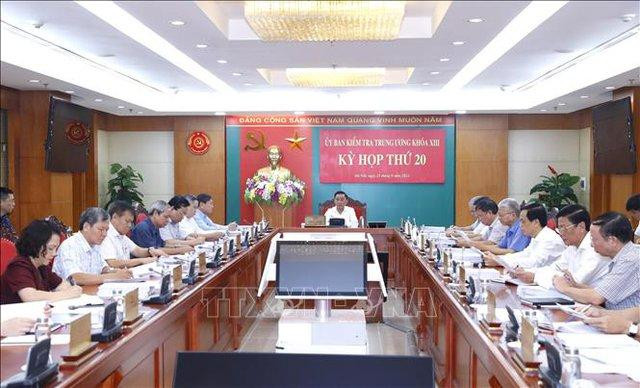 Kỳ họp thứ 20 của Ủy ban Kiểm tra Trung ương: Cảnh cáo Ban Thường vụ Đảng ủy Viện Hàn lâm Khoa học xã hội Việt Nam các nhiệm kỳ 2015-2020, 2020-2025 - Ảnh 1.