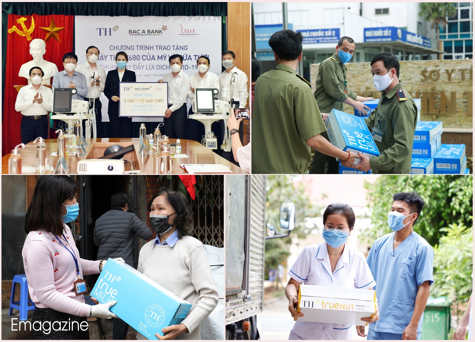 Tập đoàn TH là doanh nghiệp đóng góp xuất sắc trong cuộc chiến phòng chống đại dịch Covid-19.