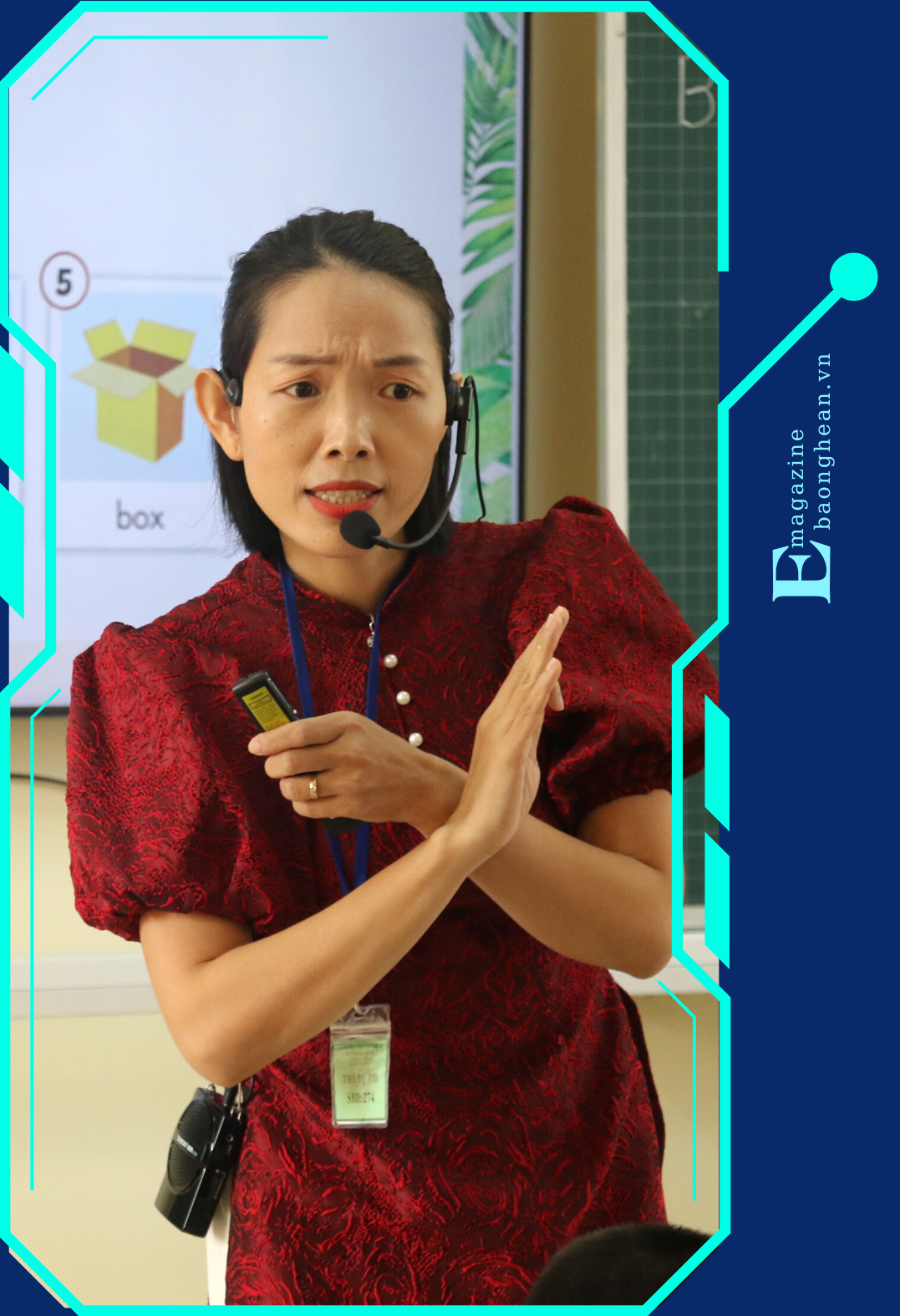 Một giờ học Tiếng Anh ở Trường Tiểu học Nguyễn Trãi - TP Vinh