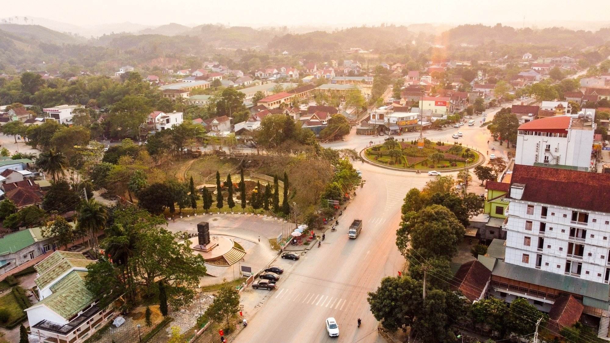 Toàn cảnh Khu di tích đặc biệt Quốc gia Km0 - đường Hồ Chí Minh. Ảnh tư liệu: PV