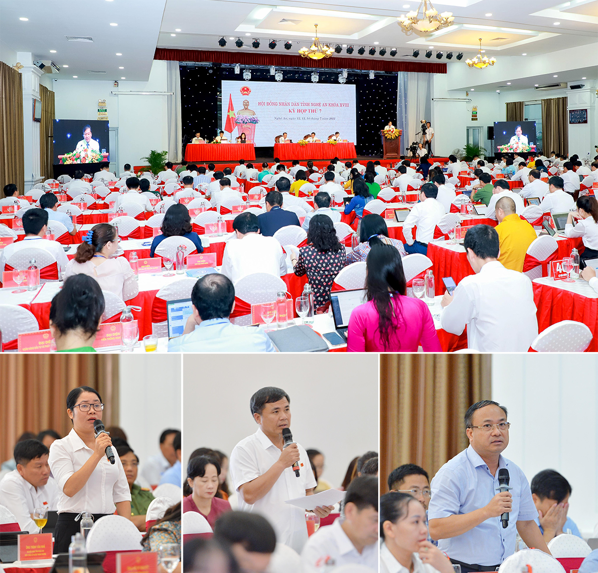 Chất vấn và trả lời chất vấn tại Kỳ họp thứ 7, HĐND tỉnh Nghệ An khóa XVIII.