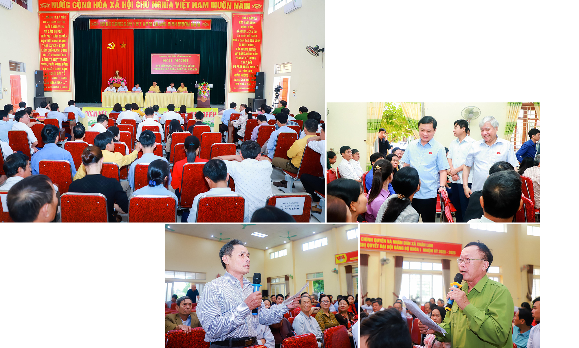 Đại biểu Quốc hội tiếp xúc cử tri trước kỳ họp thứ 4, Quốc hội khóa XV.