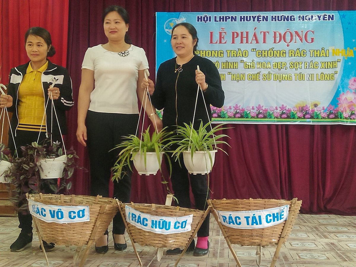 Hội LHPN huyện Hưng Nguyên phát động phong trào