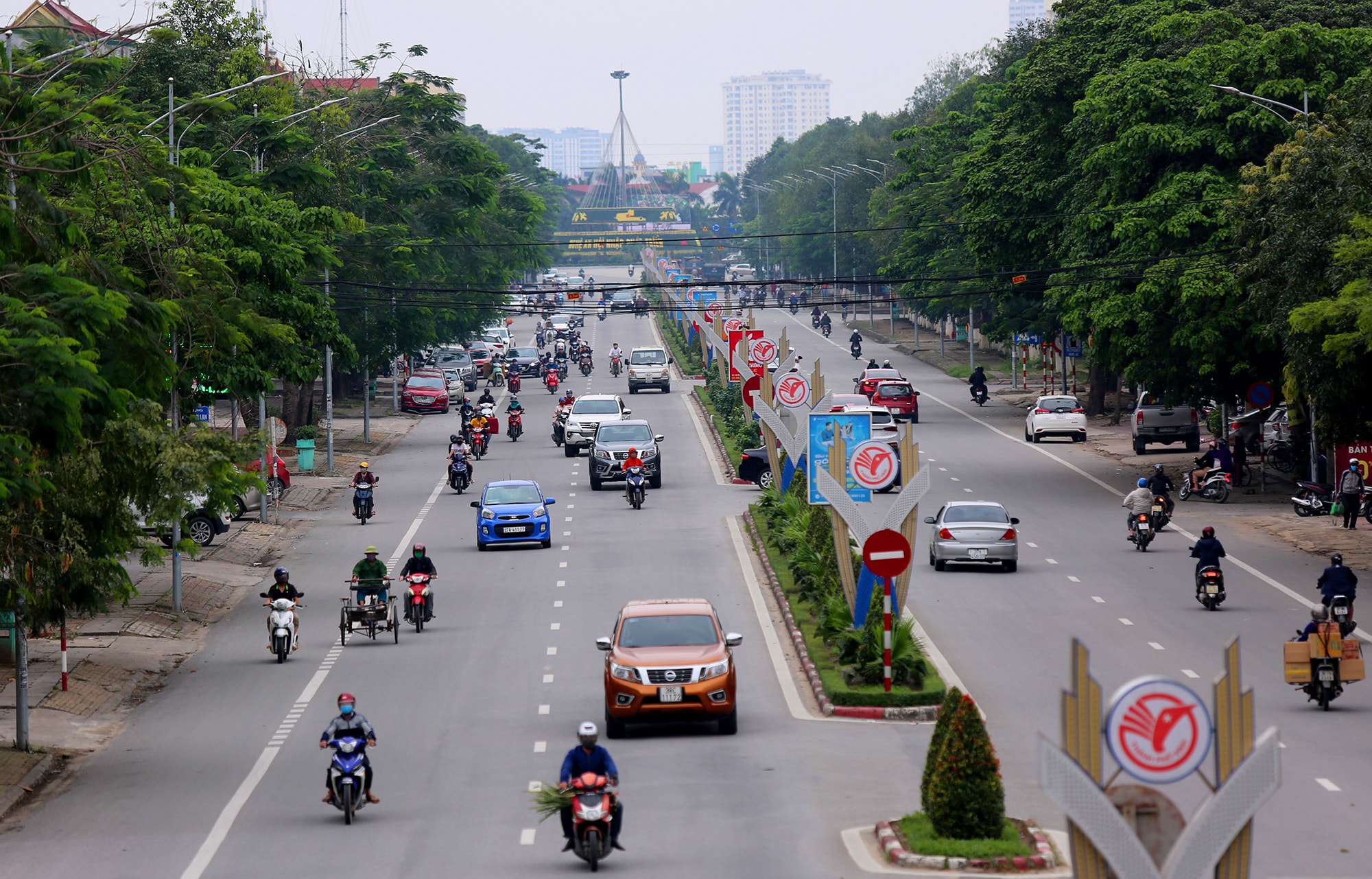 Một góc thành phố Vinh. Ảnh tư liệu: Đức Anh