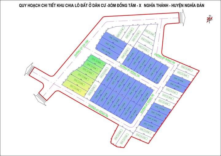 BNA_Khu đất quy hoạch mà Mai Xuân Điểu vẽ ra tại xóm Đồng Tầm, xã Nghĩa Thành. Ảnh Tiến Đông.jpg