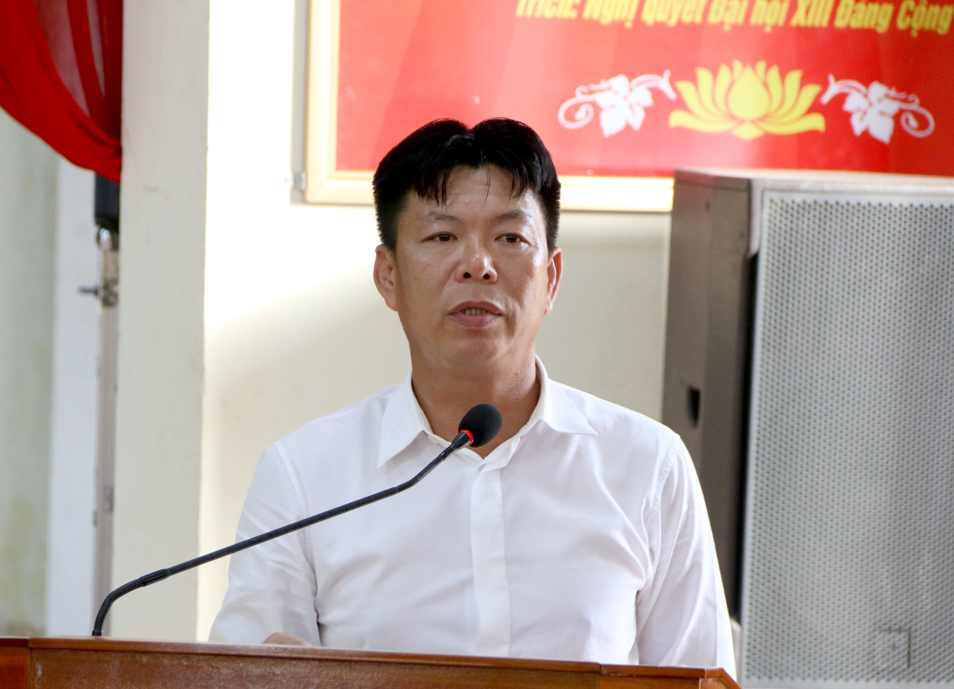 BNA_Ông Nguyễn Ngọc Oánh, Chủ tịch HĐQT Công ty cổ phần xi măng Sông Lam.JPG