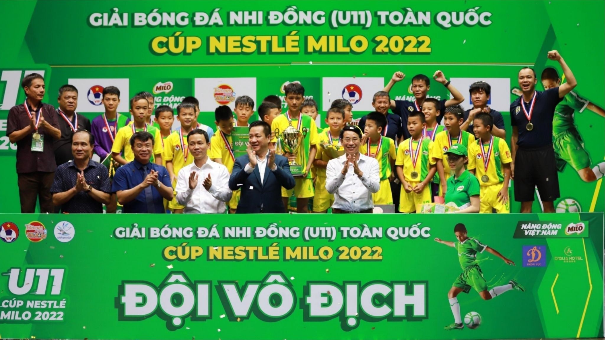 U11 Sông Lam Nghệ An nằm ở bảng đấu dễ thở tại Vòng chung kết Giải Bóng đá Nhi đồng toàn quốc năm 2023