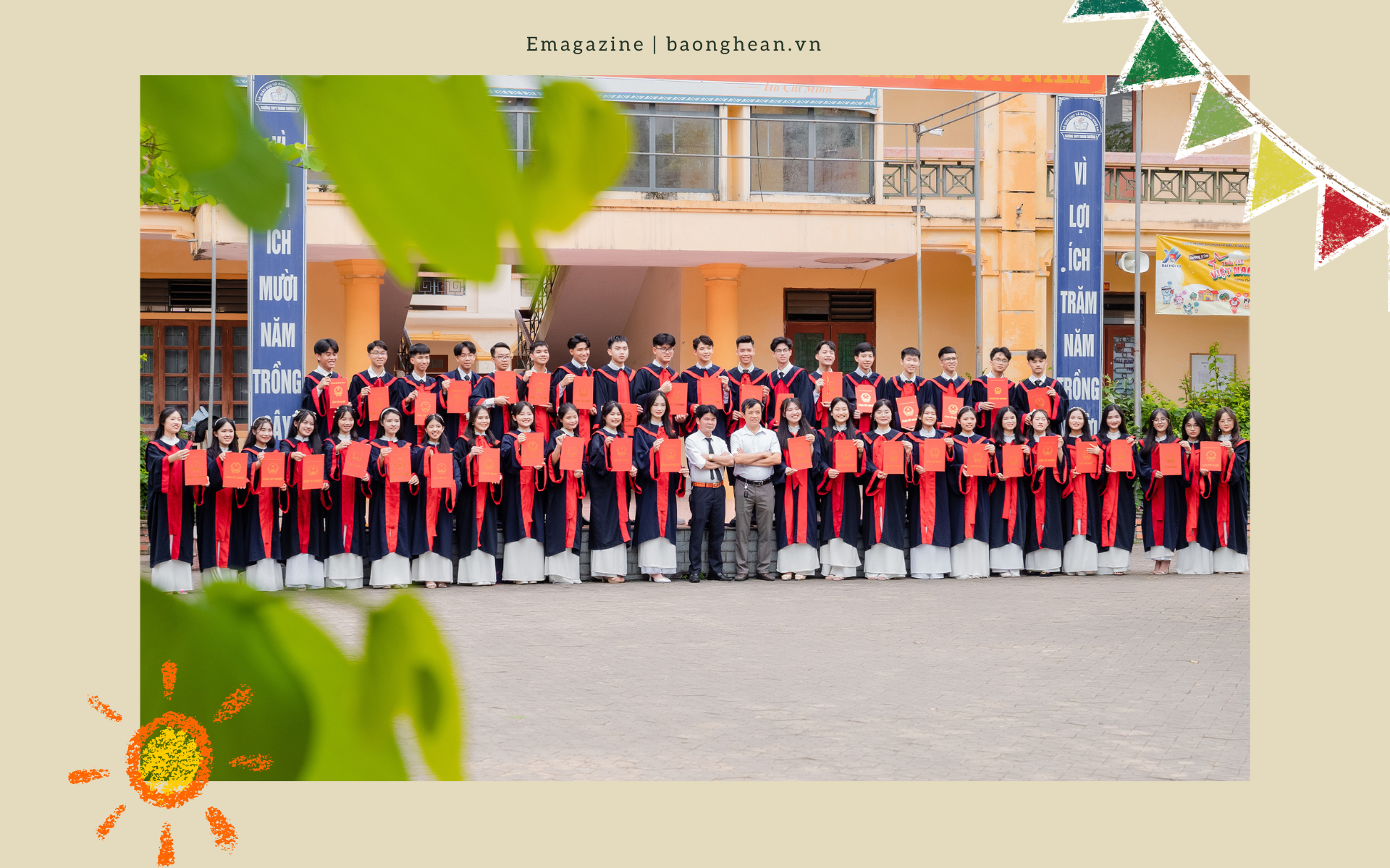 Lớp 12A1 - Trường THPT Thanh Chương 1.