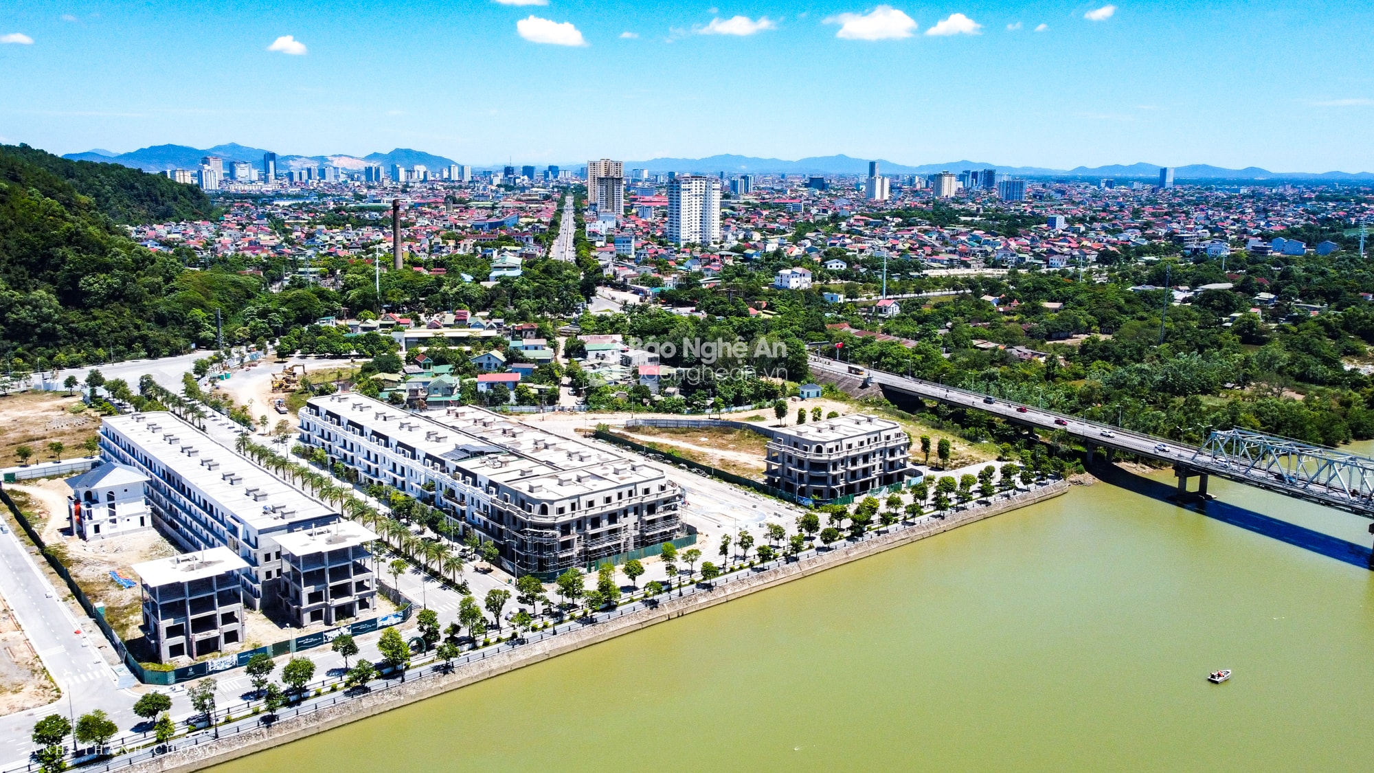 Một góc thành phố Vinh. Ảnh: Thành Cường