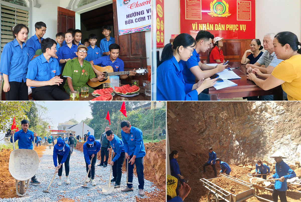Đội ngũ cán bộ đoàn là lực lượng nòng cốt của các phong trào, hoạt động của tuổi trẻ ở xã, phường, thị trấn.