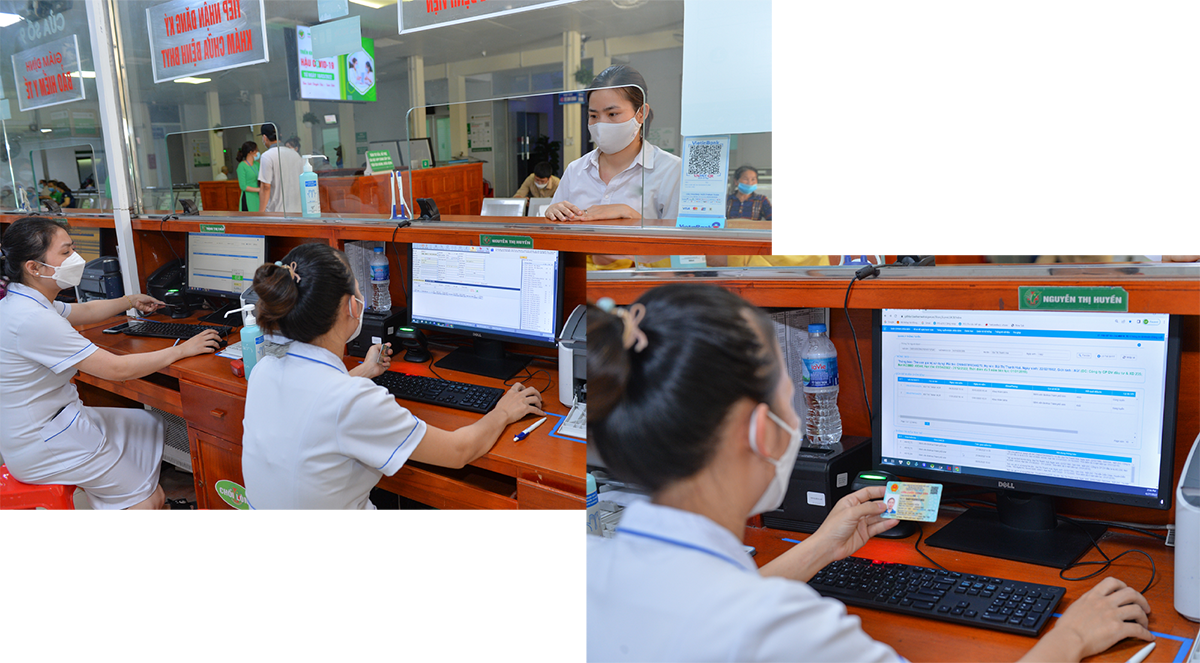 Người dân đăng ký khám, chữa bệnh BHYT bằng thẻ căn cước công dân.