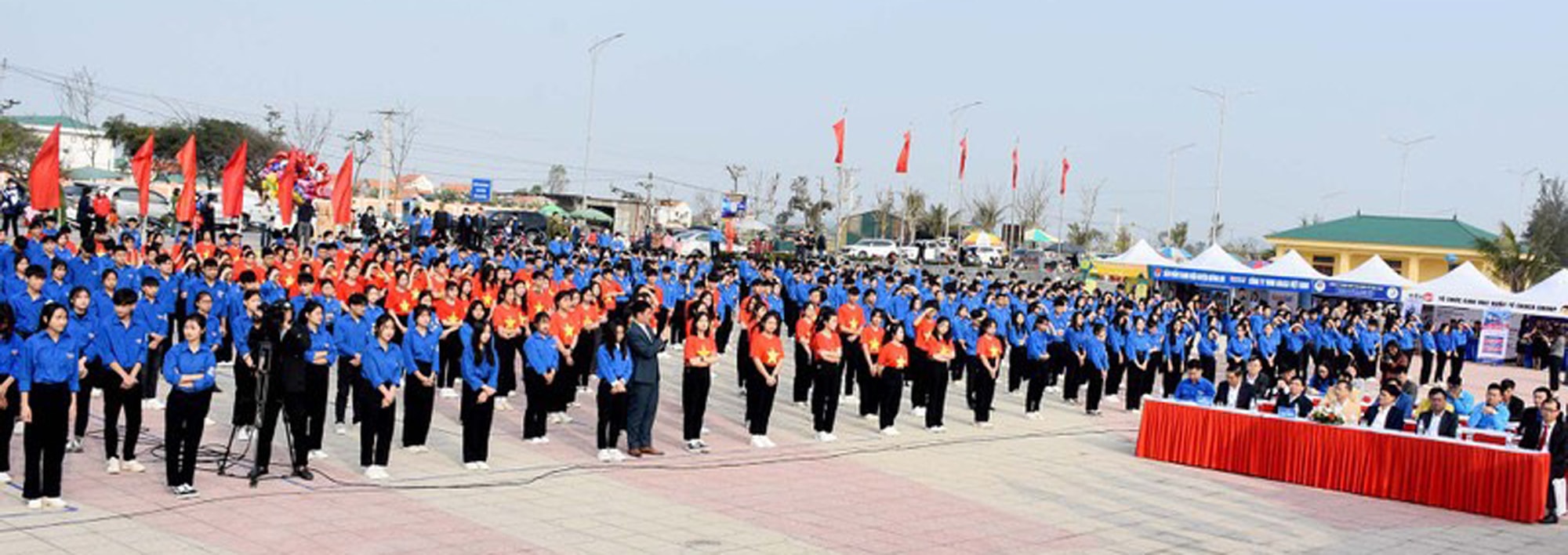 Quang cảnh Lễ khởi động Tháng thanh niên năm 2023. Ảnh tư liệu: Công Kiên