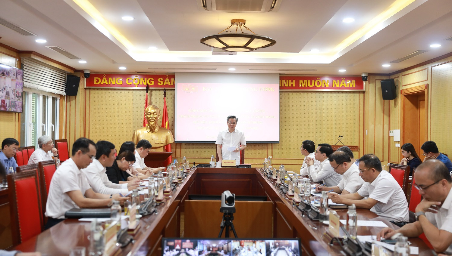 Đ:c Nguyễn Quang Dương phát biểu kết luận tại Hội nghị..jpeg