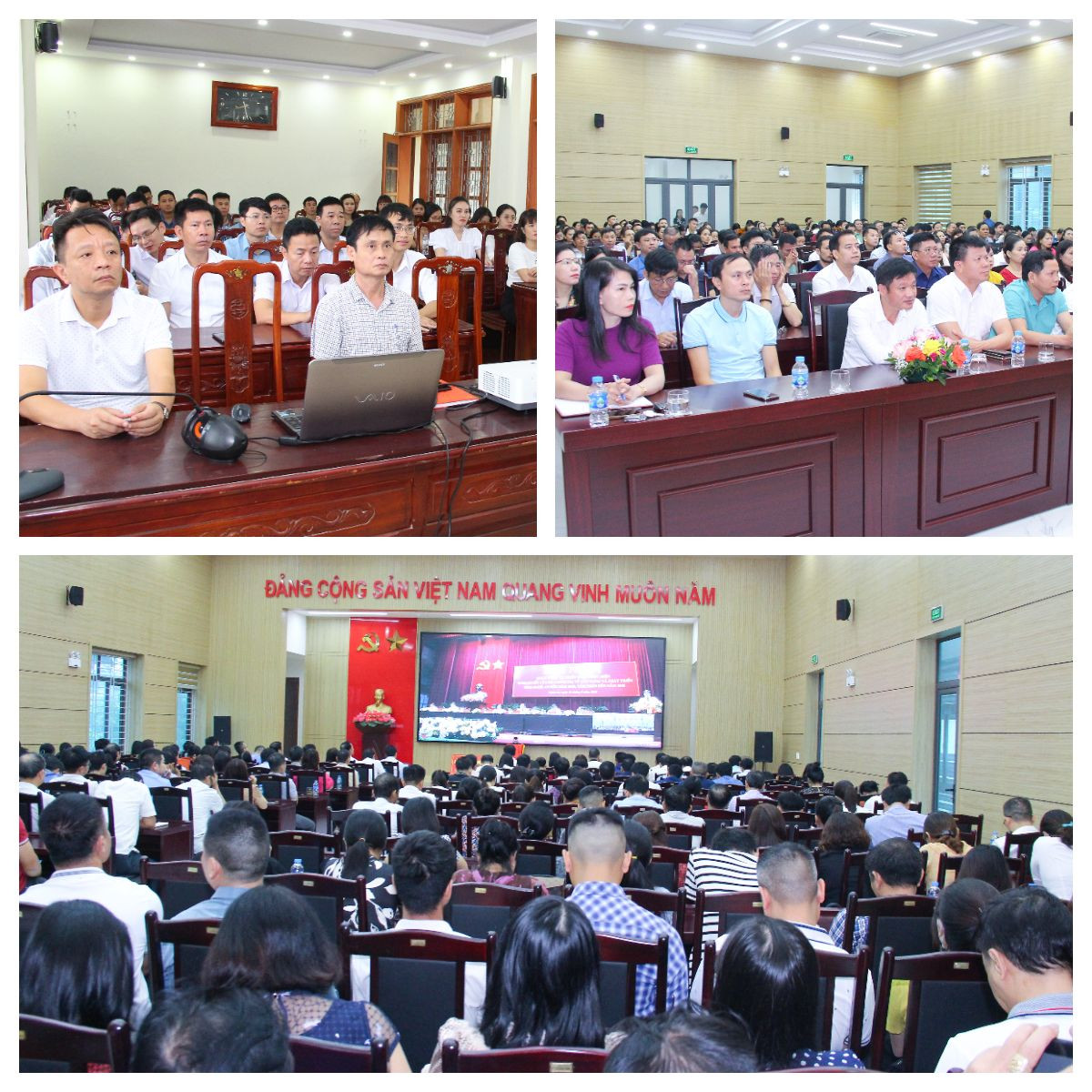 bna_ Mai Hoa, điểm cầu tại Sở Kế hoạch - Đầu tư và Đảng uỷ Khối Doanh nghiệp tỉnh Nghệ An.jpeg