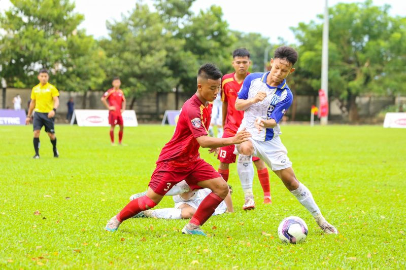 U15 Sông Lam Nghệ An từng bị U15 Tây Ninh cầm hòa tại vòng bảng. Ảnh tư liệu VFF.jpg