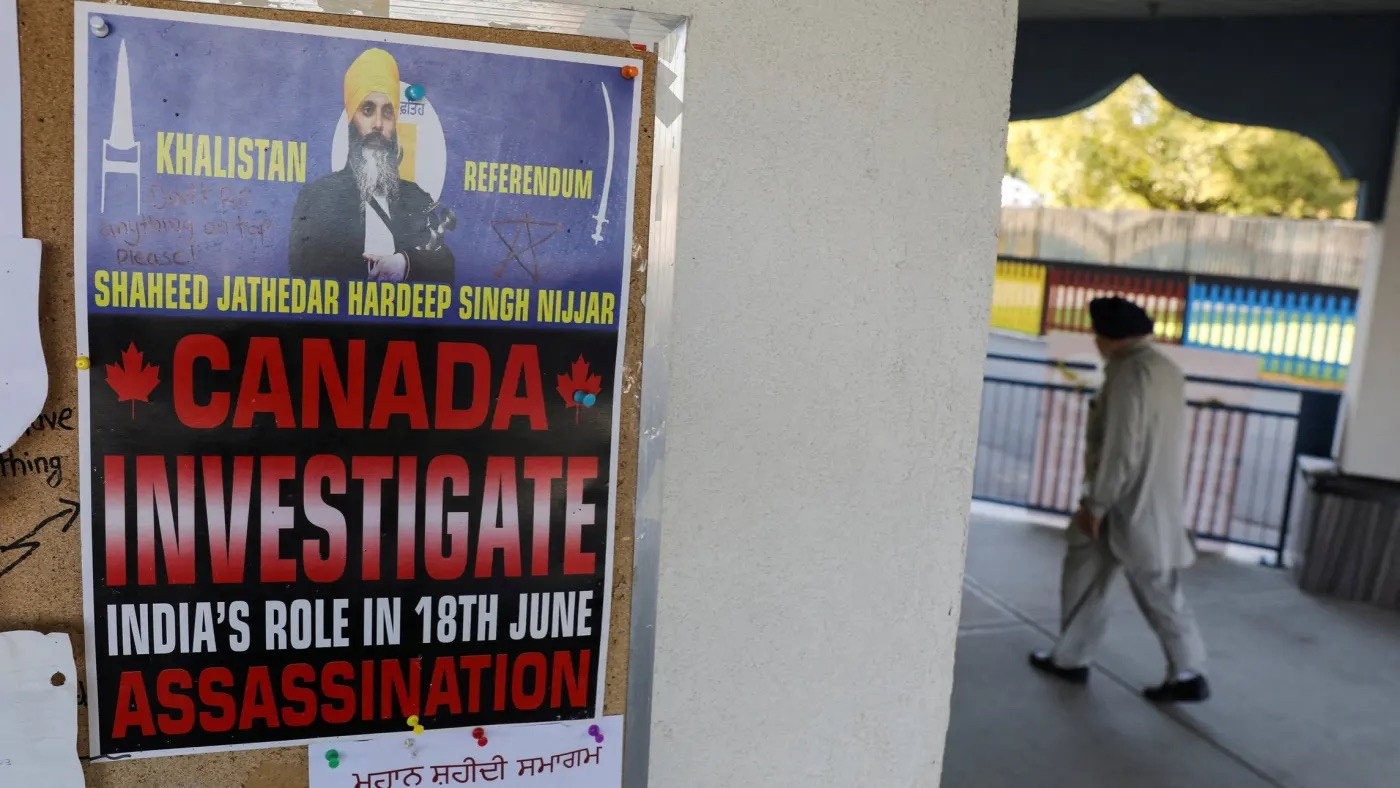 Công dân Canada Hardeep Singh Nijjar, thủ lĩnh phe ly khai người Sikh bị sát hại tại vùng ngoại ô Vancouver hồi tháng 6. Ảnh Reuters.jpeg
