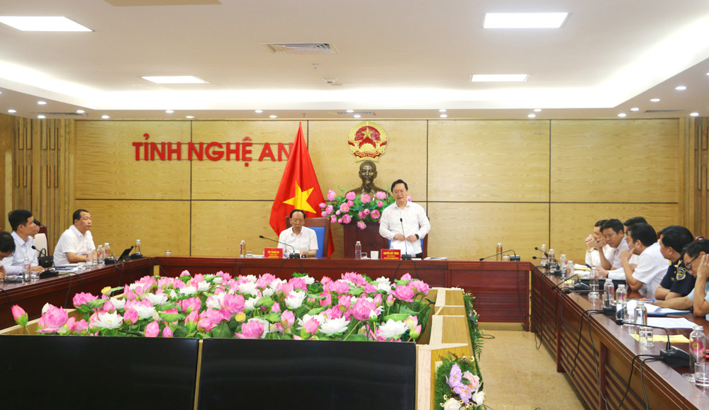 bna_Đ.c Nguyễn Đức Trung - Chủ tịch và đ.c Bùi Thanh An PCT chủ trì giao ban với Hiệp hội DN doanh nhân tháng 10.2023.jpg