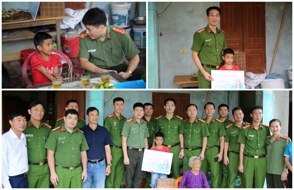 bna_Đoàn công tác trao tặng quà và nhận đỡ đầu các cháu Nguyễn Thị Huyền, Võ Quang Mạnh, Lục Thị Phượng 1.jpg