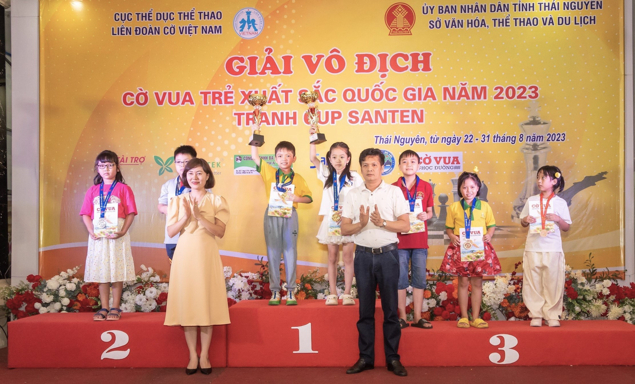 bna_Nguyễn Thị Phương Anh giành chức vô địch lứa tuổi U8 tại Giải vô địch cờ vua trẻ xuất sắc Quốc gia 2023.jpg