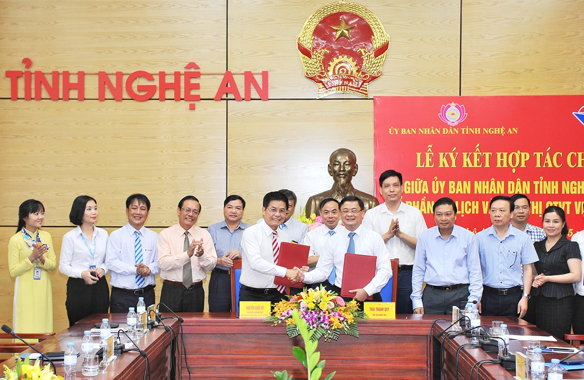 Nghệ An ký kết hợp tác du lịch cùng Vietravel. Ảnh tư liệu: Thành Cường