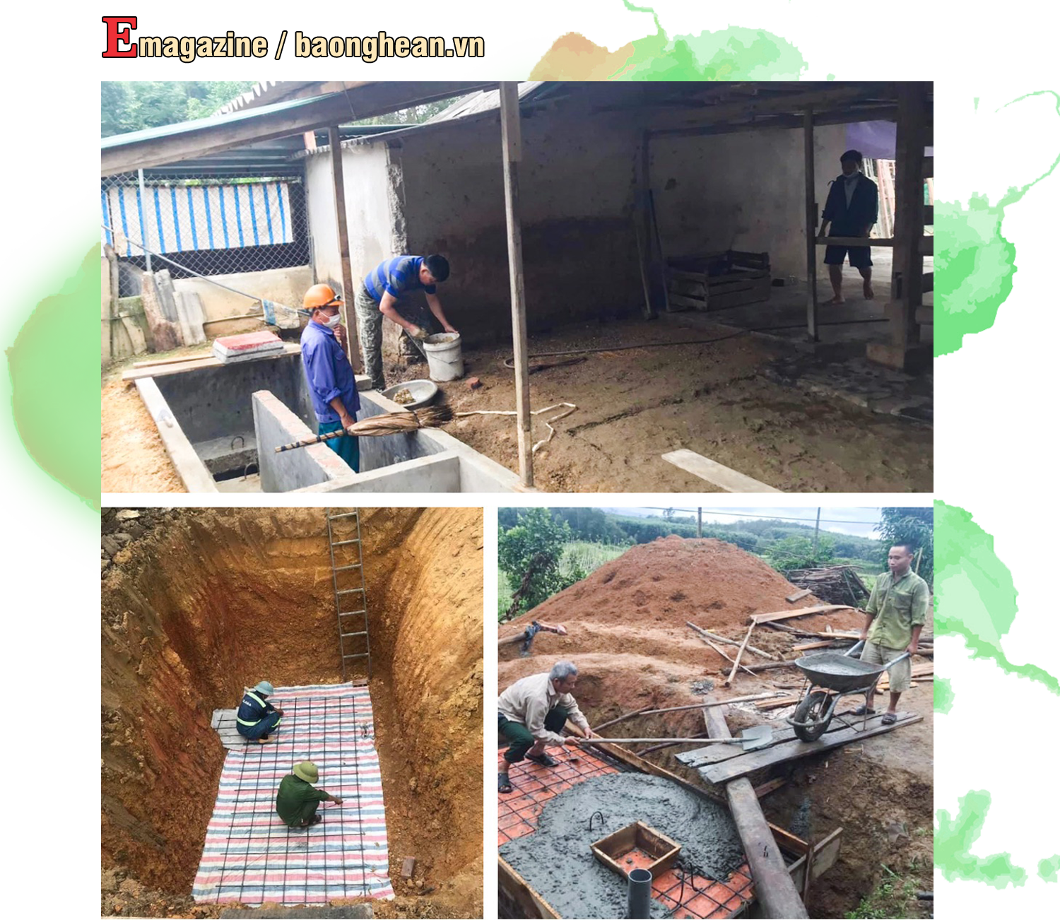 Mô hình biogas đang được nhân rộng ở nhiều địa phương. Ảnh: Thanh Phúc