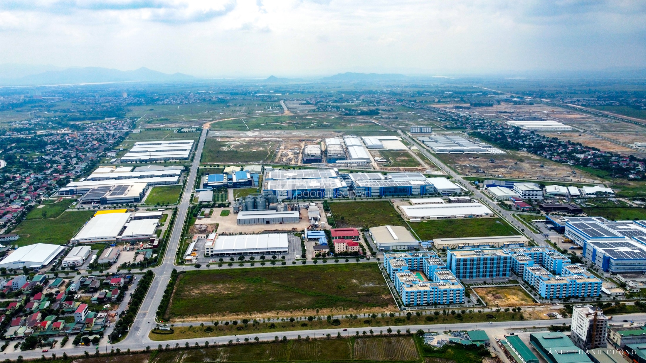 Khu công nghiệp VSIP. Ảnh: Thành Cường