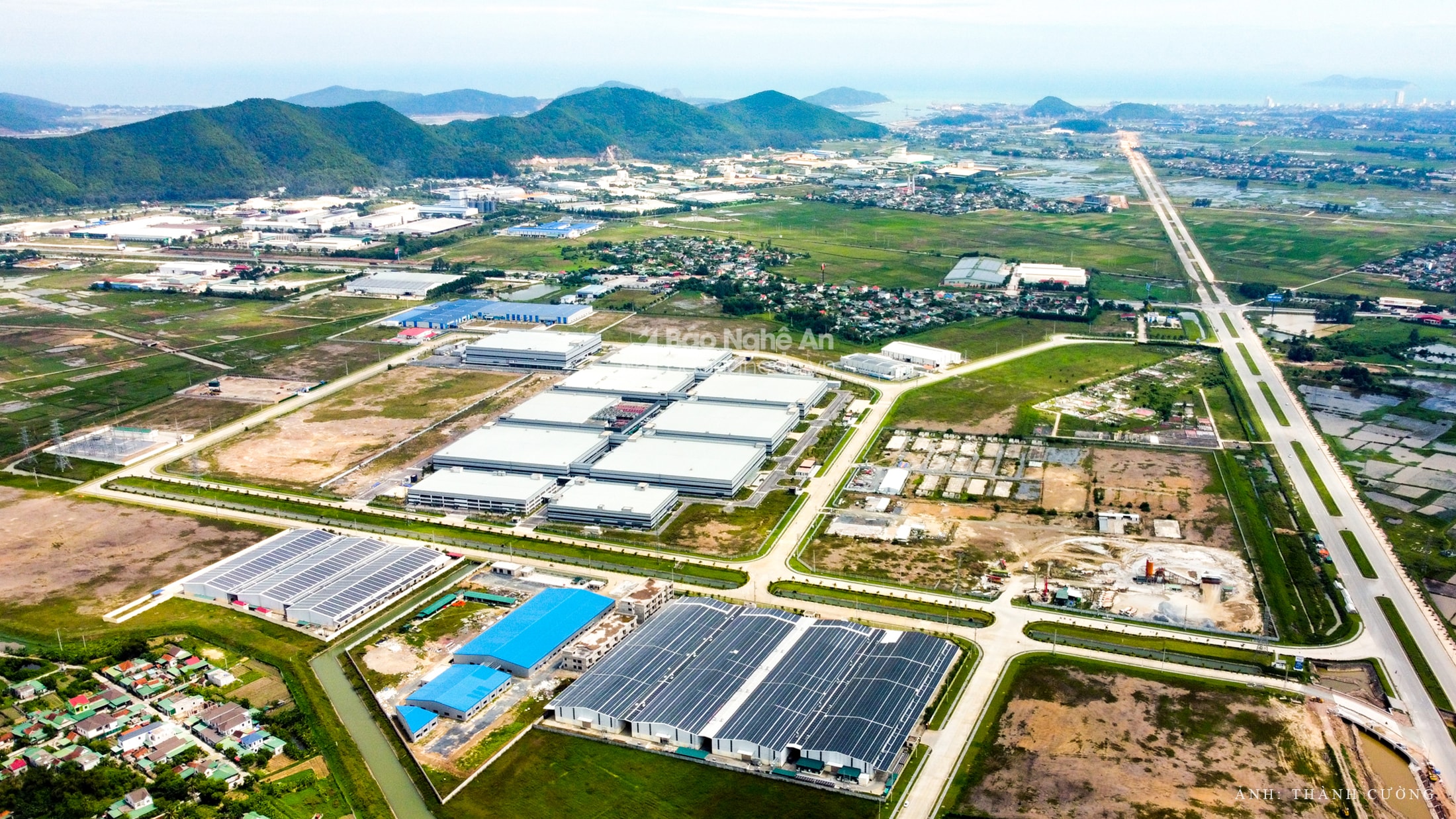 Khu công nghiệp WHA. Ảnh: Thành Cường