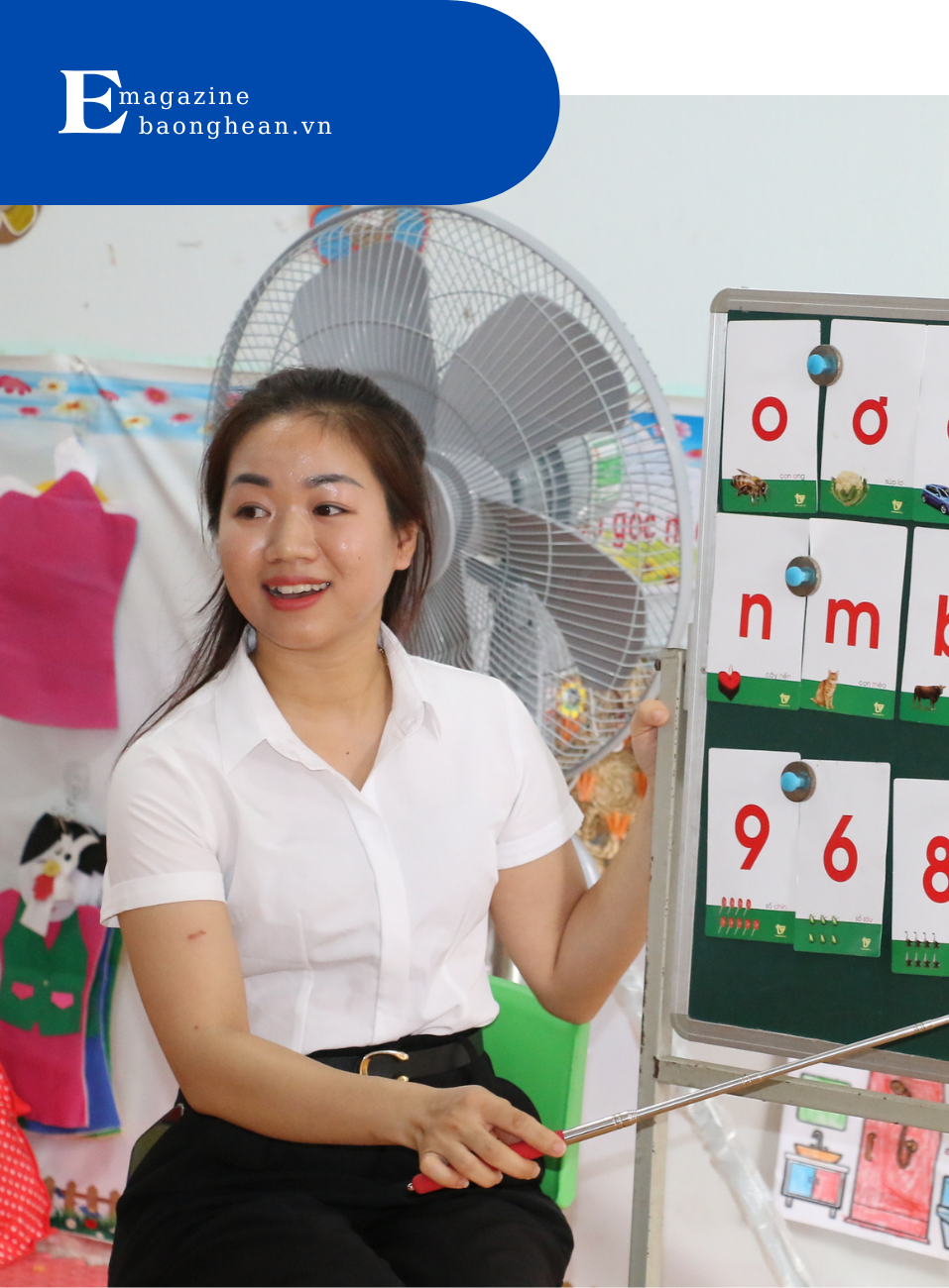 Cô giáo Phan Thị Quỳnh.
