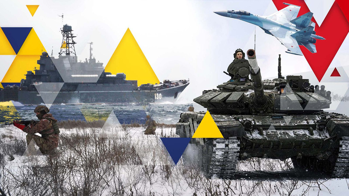 Cuộc chiến giữa quân đội Nga và quân đội Ukraine. Ảnh minh họa Skynews.jpg