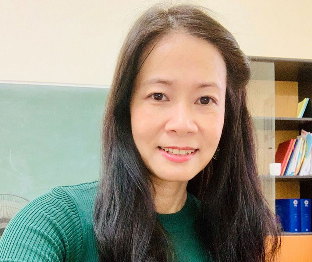 Giáo sư Tại Thị Hoài An là nữ giáo sư toán học thứ 3 của Việt Nam. Ả.jpg