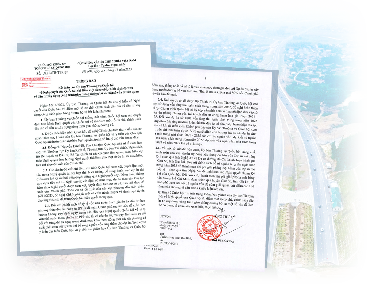 Toàn văn Thông báo của Ủy ban Thường vụ Quốc hội.
