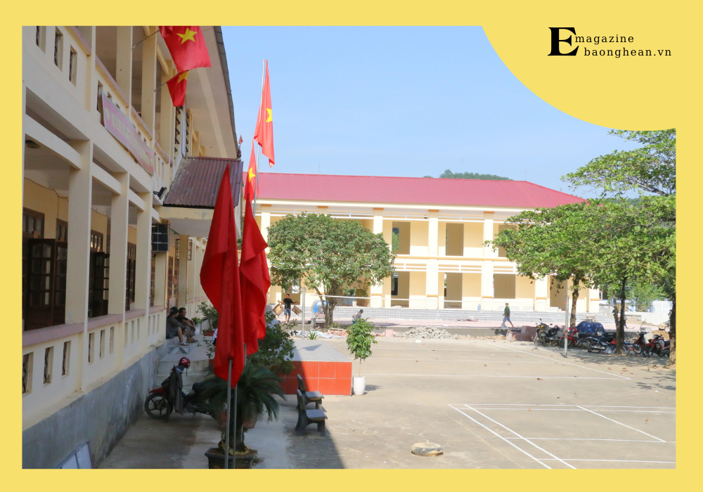Nhờ làm tốt công tác xã hội hóa, cơ sở vật chất Trường THPT Tường Sơn - Anh Sơn được đầu tư khang trang.