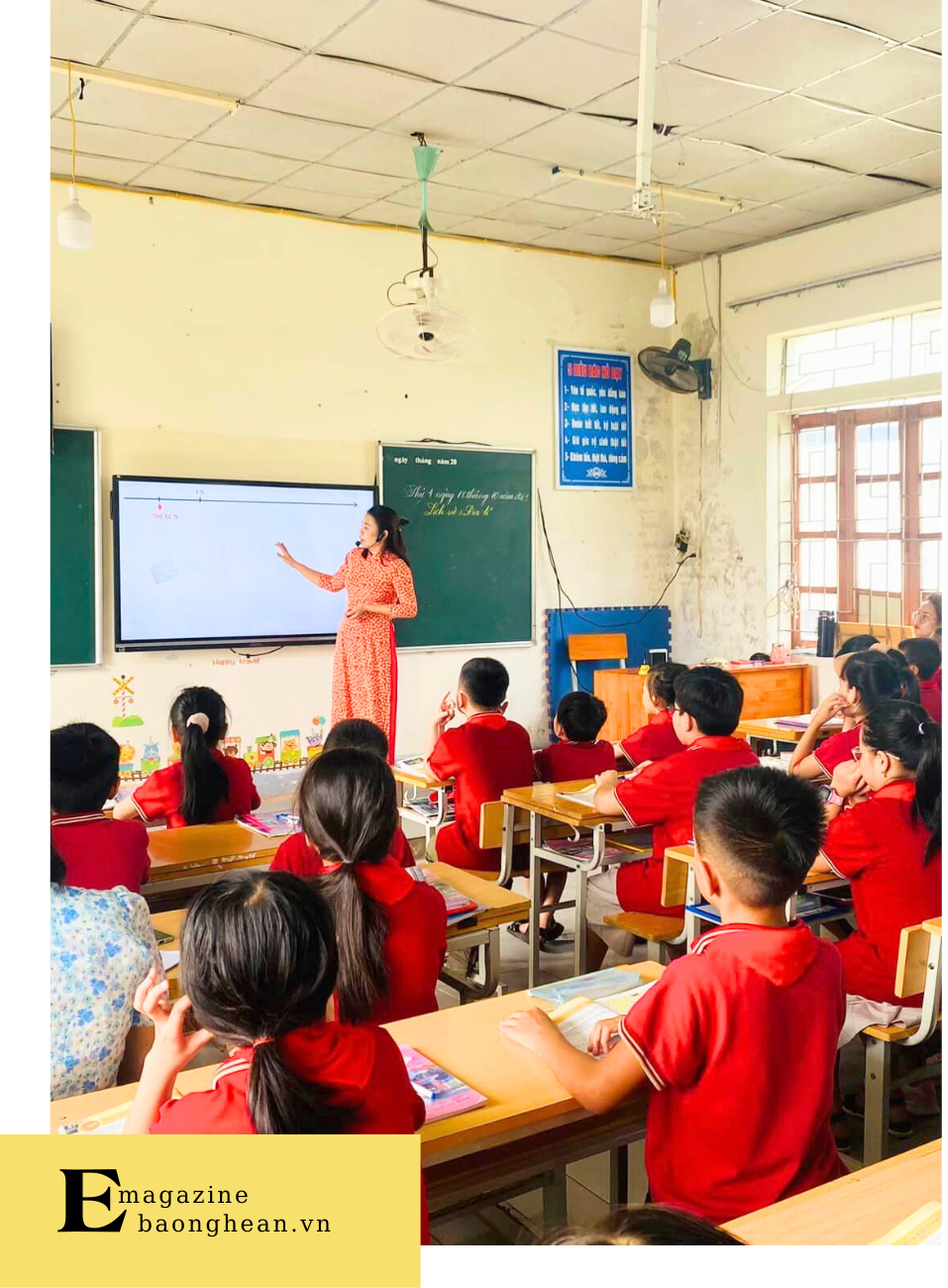 Việc trang bị máy tính cho các lớp 1,2,3 ở Trường Tiểu học Hưng Bình được nhiều phụ huynh cho rằng chưa phù hợp.