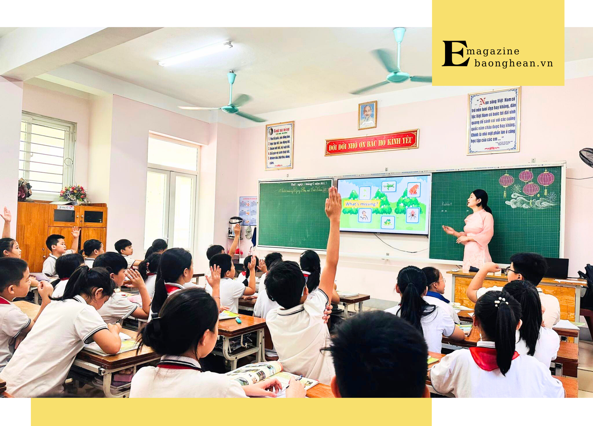 Năm nay Trường Tiểu học Lê Mao không tiến hành thu xã hội hóa do cơ sở vật chất của nhà trường đã cơ bản đảm bảo việc dạy và học.