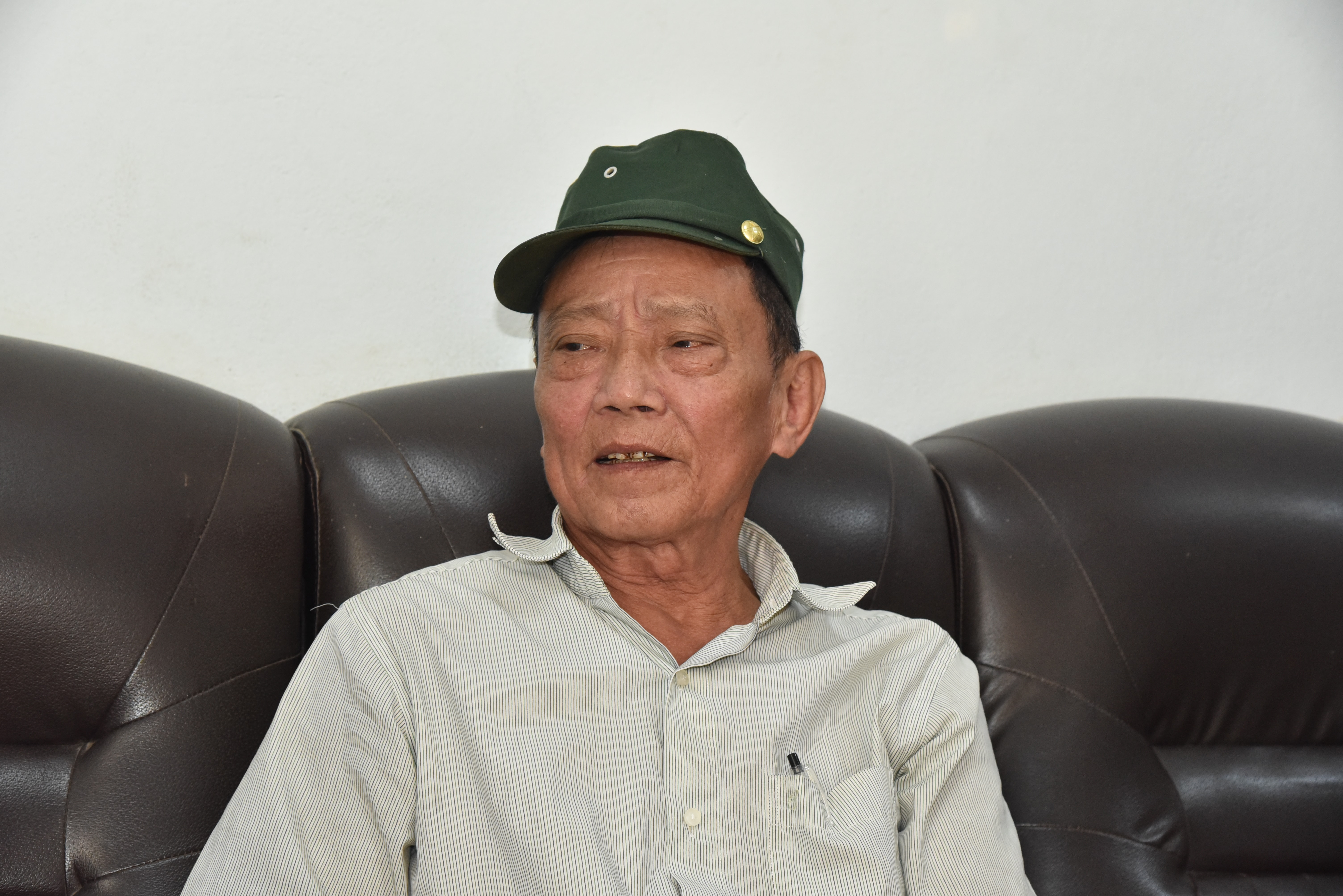 Ông Nguyễn Xuân Vịnh - Bí thư Chi bộ xóm Đồng Bản, xã Kim Thành (Yên Thành). Ảnh: H.T