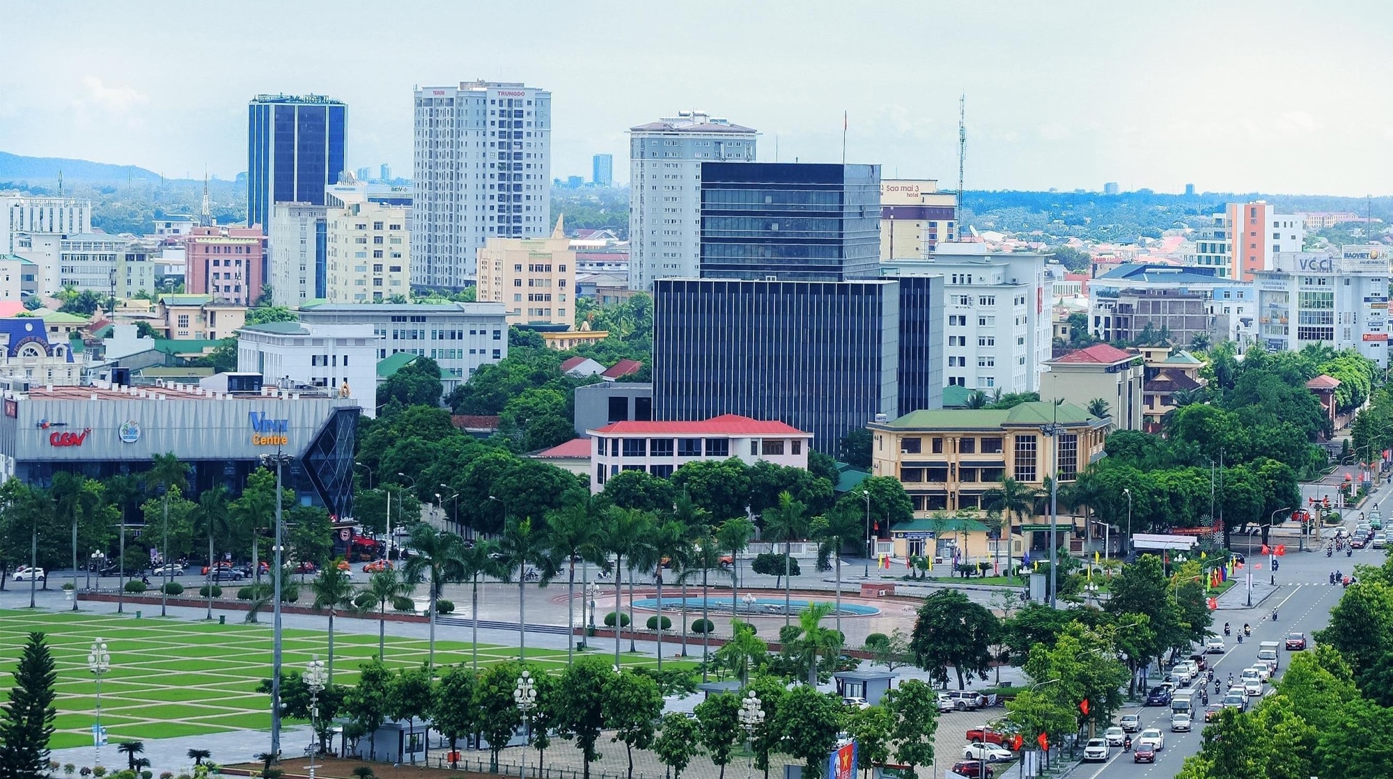 Một góc thành phố Vinh.