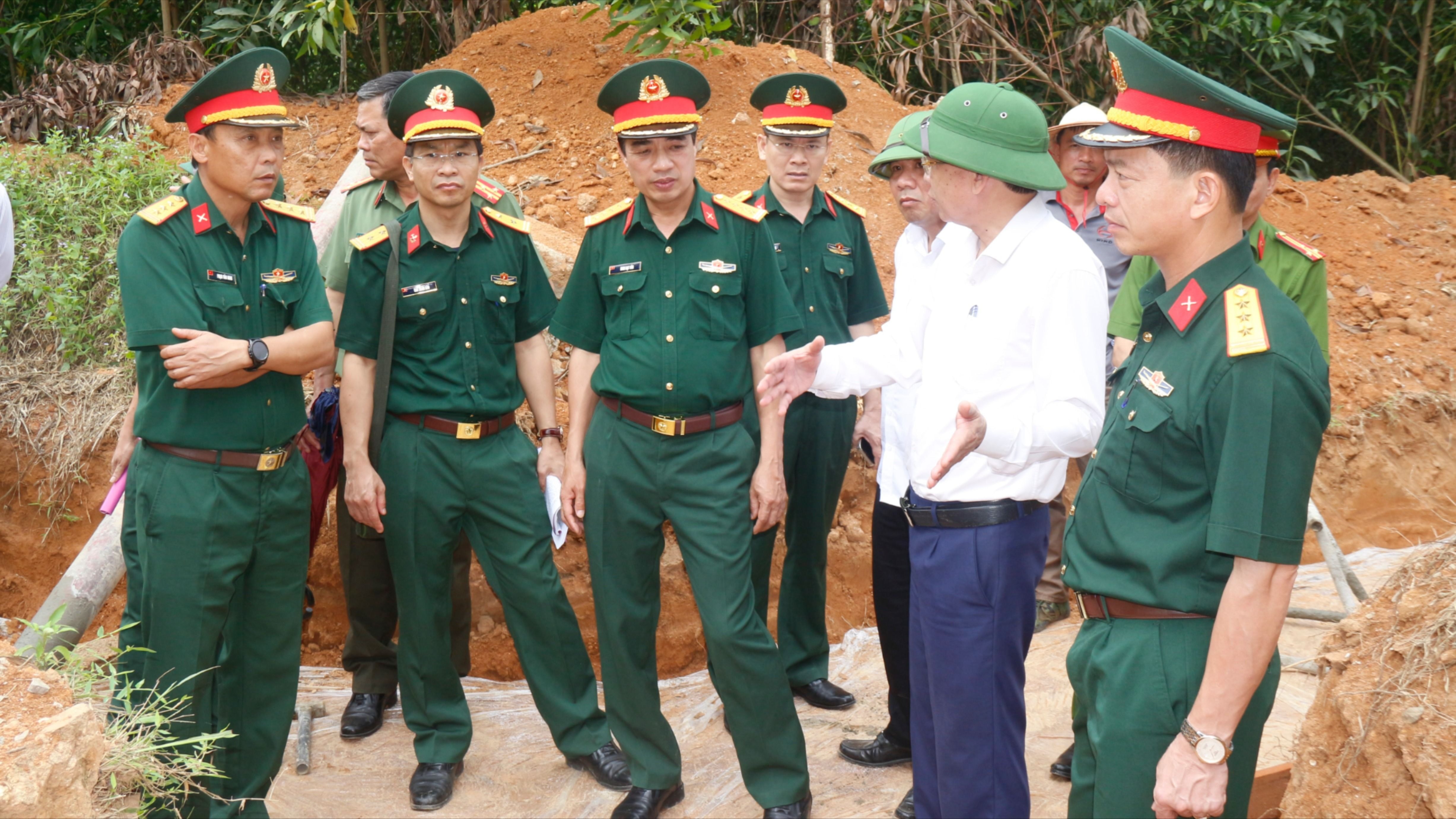 Ban Chỉ đạo diễn tập tỉnh triển khai nhiệm vụ diễn tập khu vực phòng thủ tại huyện Yên Thành, Nam Đàn