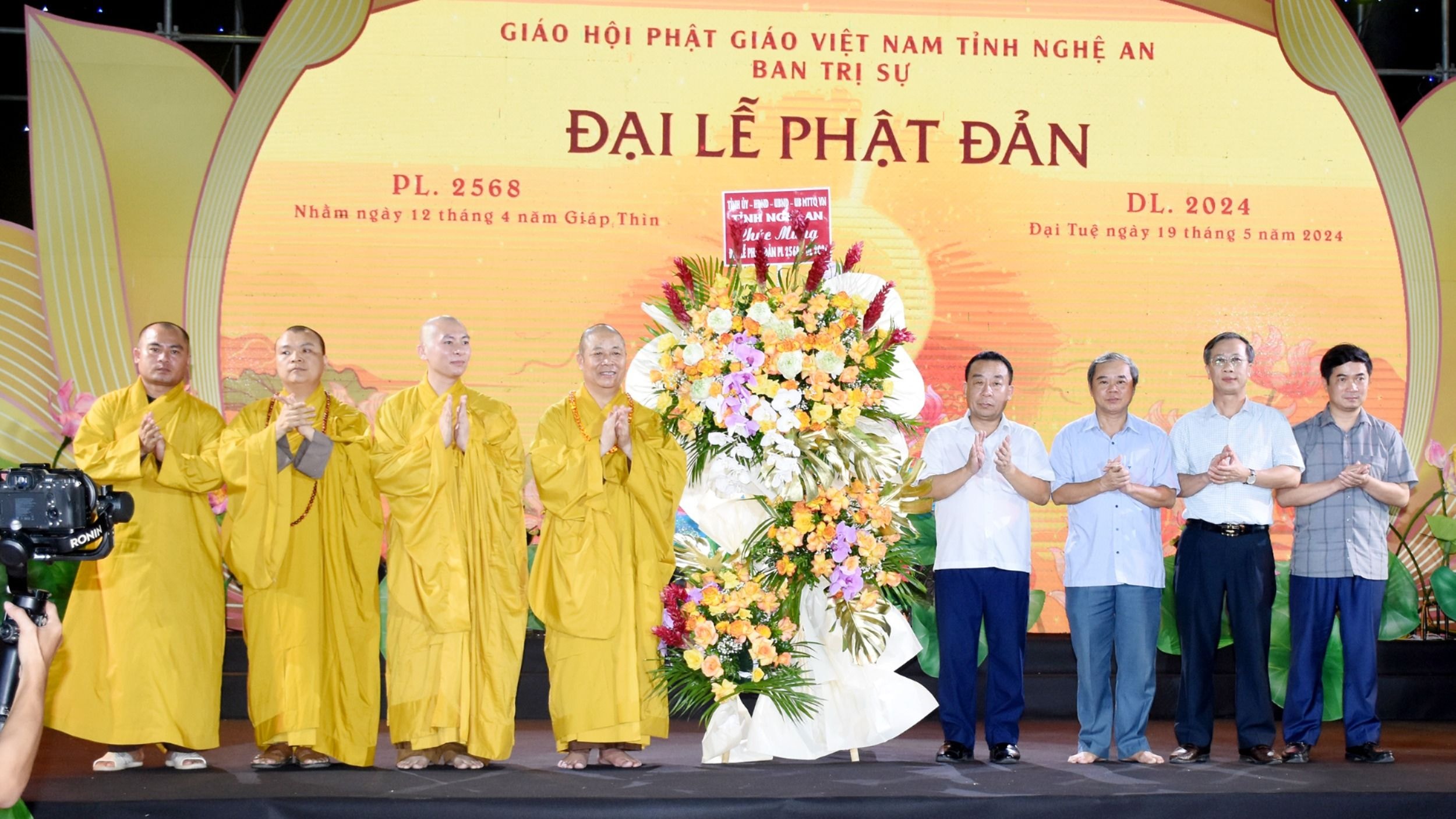 Nghệ An tổ chức đại lễ Phật đản năm 2024