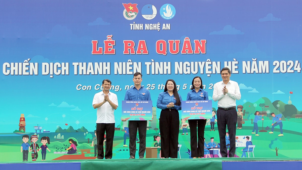 Tổ chức Đoàn đã có những hỗ trợ vững vàng về nguồn vốn, về chuyển giao khoa học kỹ thuật và quảng bá sản phẩm cho thanh niên trong quá trình lập thân, lập nghiệp.