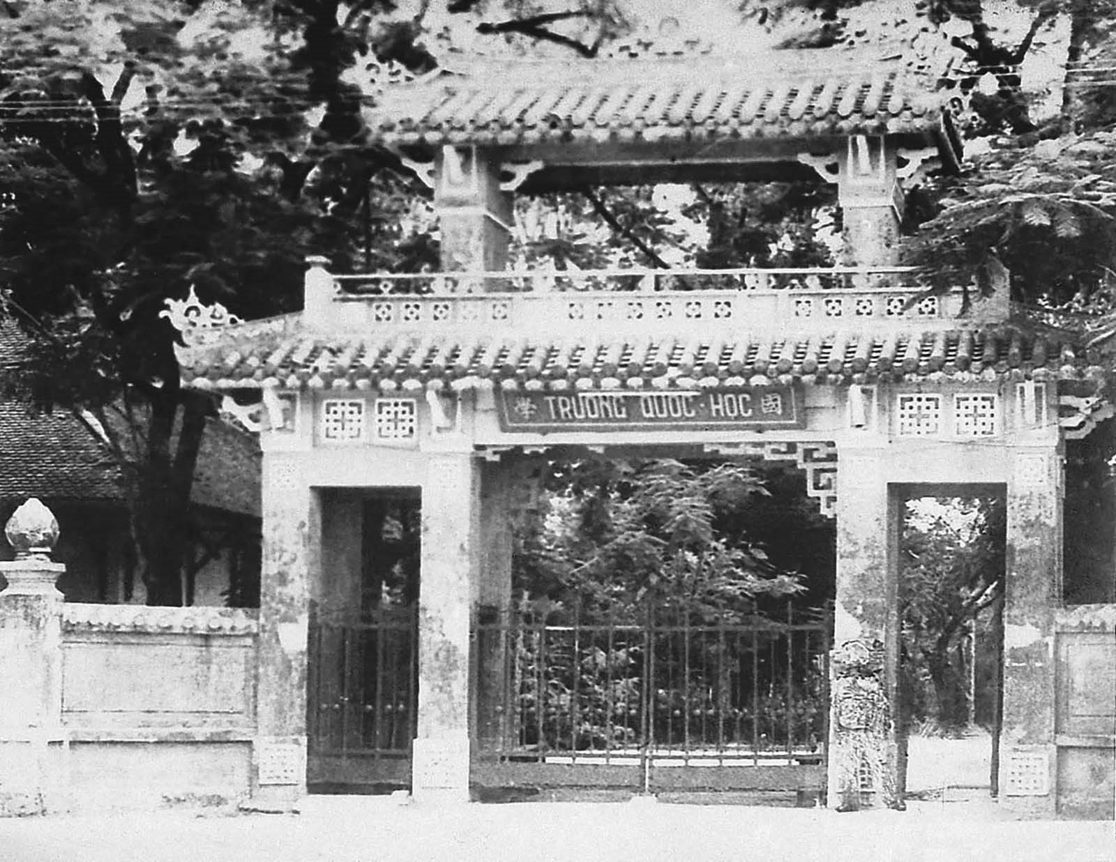 Trường Quốc học Huế, nơi Nguyễn Tất Thành đã học tập trong những năm 1907-1908.
