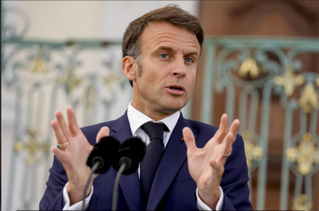 Tổng thống Pháp Emmanuel Macron. Ảnh: AP
