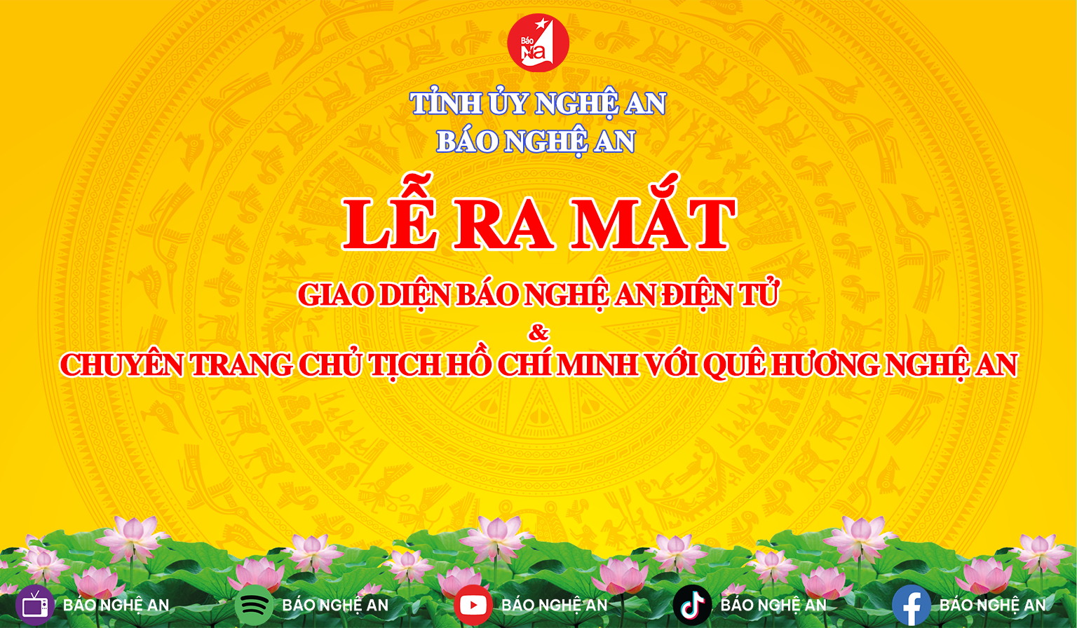 Trực tiếp: Lễ ra mắt Chuyên trang Chủ tịch Hồ Chí Minh với quê hương Nghệ An và Giao diện mới Báo Nghệ An điện tử Trực tiếp: Lễ ra mắt Chuyên trang Chủ tịch Hồ Chí Minh với quê hương Nghệ An và Giao diện mới Báo Nghệ An điện tử