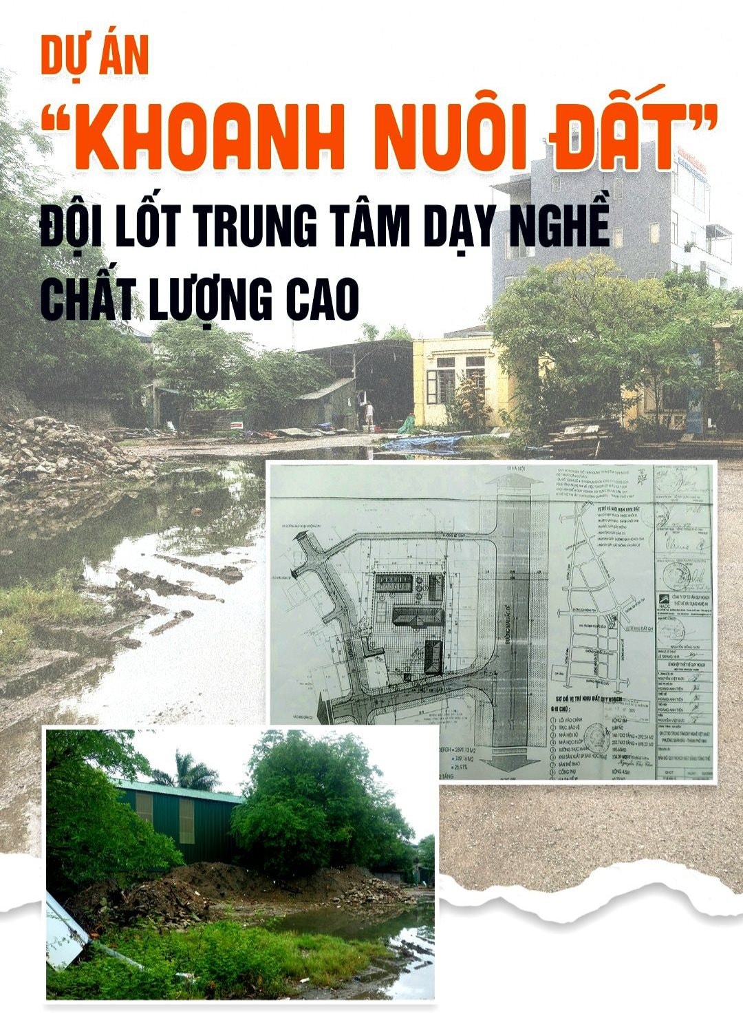 Liên quan đến dự án của Trung tâm Dạy nghề Việt Nhất chất lượng cao, trong thời gian qua, Báo Nghệ An đã có nhiều bài viết phản ánh về tình trạng chậm tiến độ, sử dụng sai mục đích. Trong ảnh là bìa một bài viết về dự án của Trung tâm Dạy nghề Việt Nhất chất lượng cao trên báo Nghệ An điện tử.