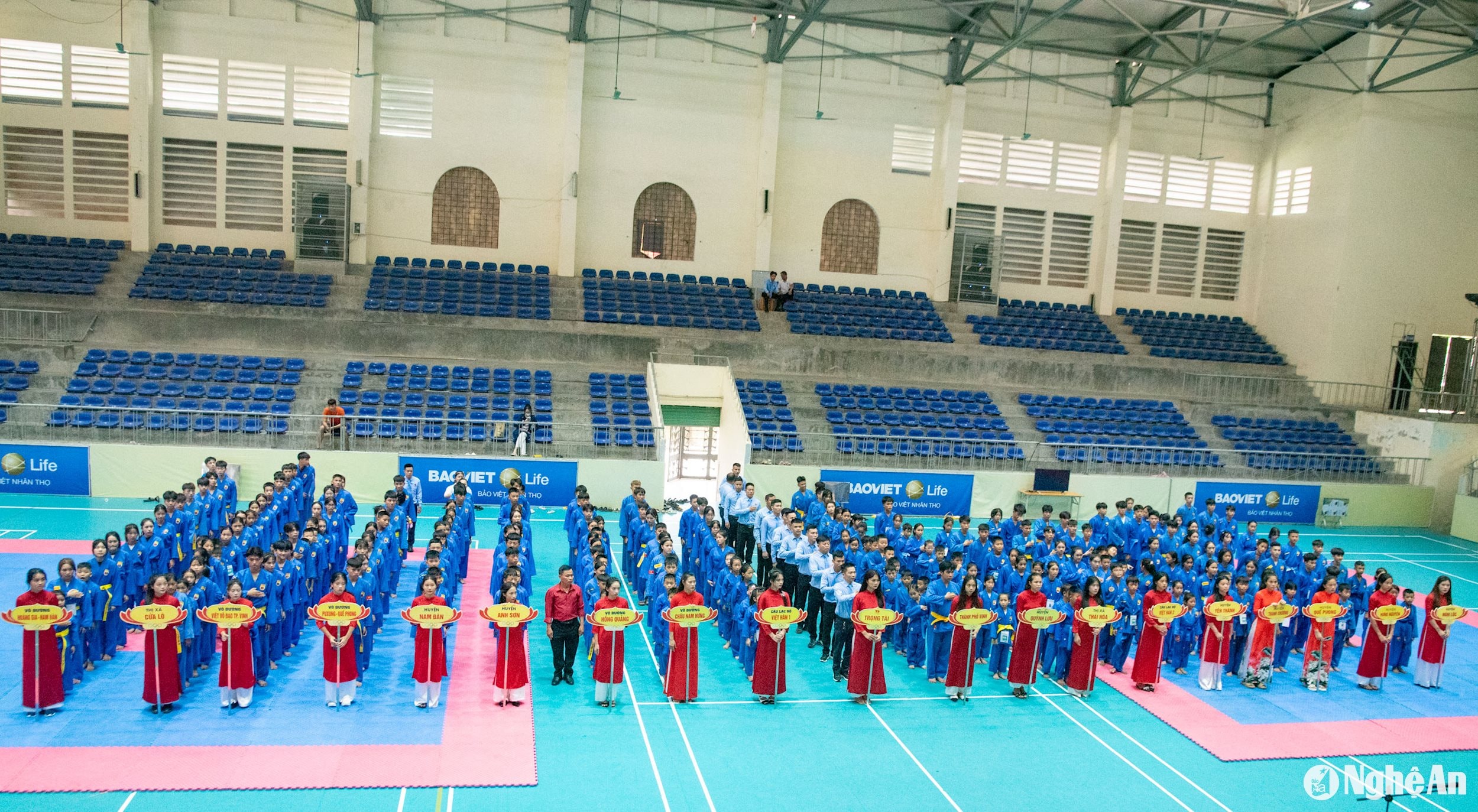 khai mạc Vovinam