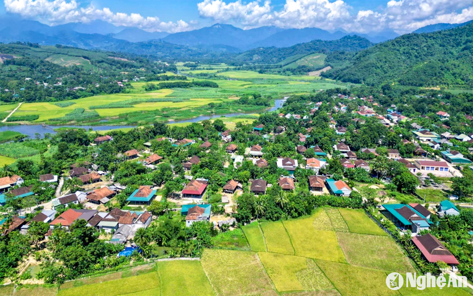 Một góc huyện Quế Phong. Ảnh tư liệu: Đình Tuyên