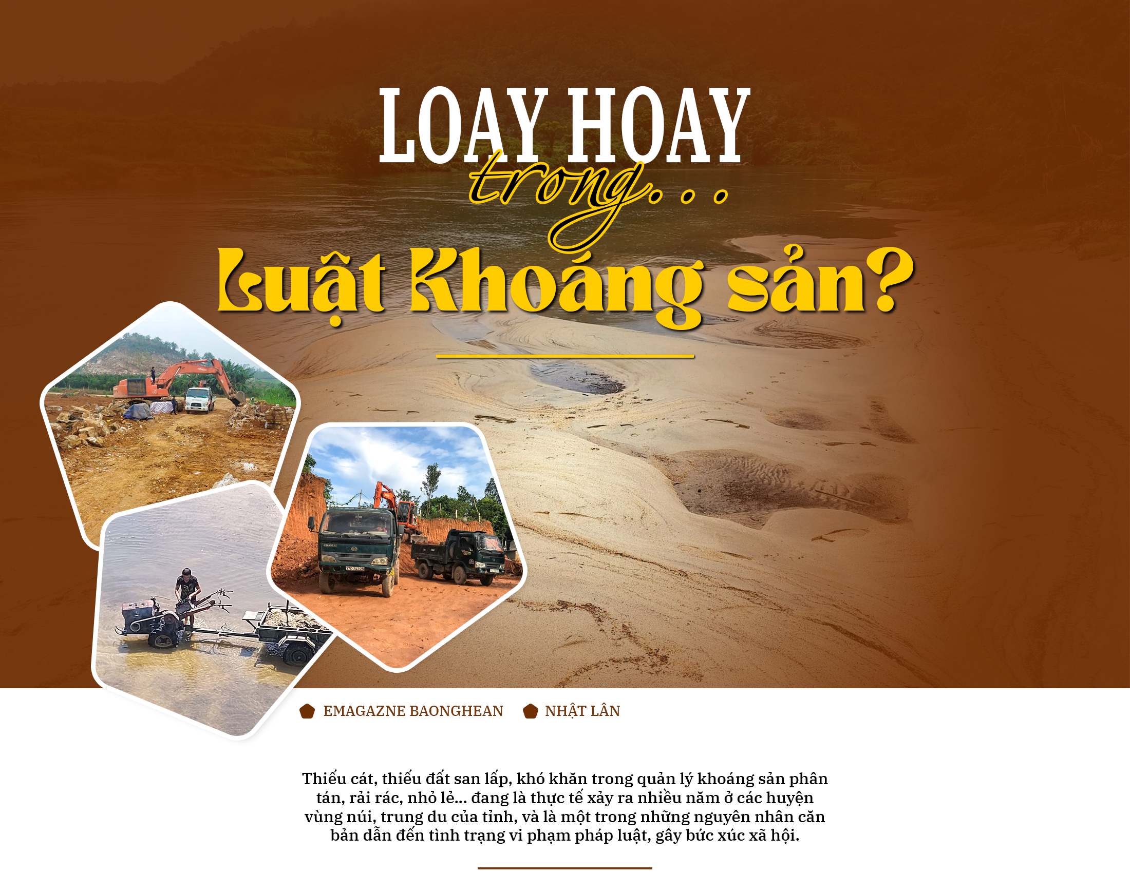 Loay hoay trong Luật khoáng sản-cover